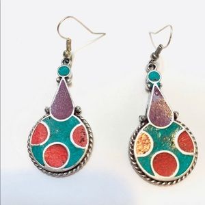 Handmade multicolor Earring